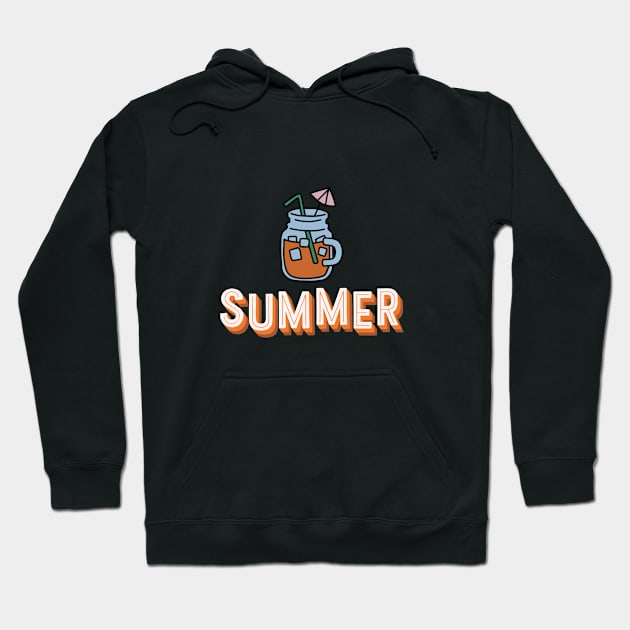 Summer Drinking Hoodie by Castle Rock Shop